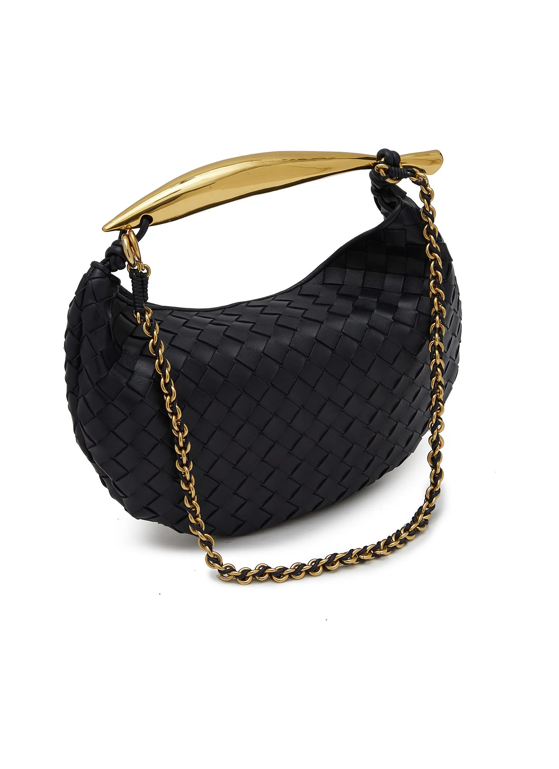 -----------BOTTEGA VENETA  ---- ------------ ----Small Sardine Intrecciato Leather Bag --