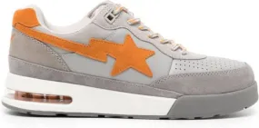 A BATHING APE Road STA #1 leather sneakers Grey