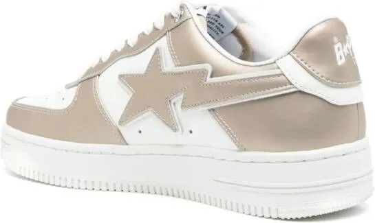 A BATHING APE STA #4 low-top sneakers Gold