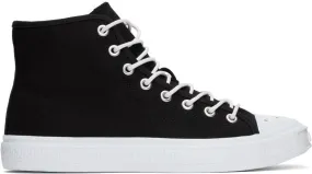 Acne Studios Black & White Canvas Sneakers