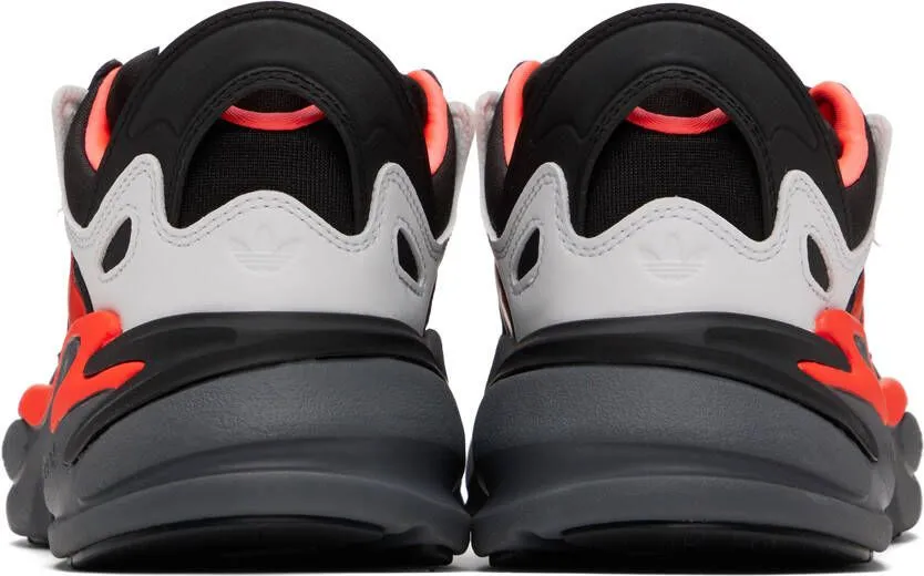 Adidas Originals Black & Red Ozmorph Sneakers