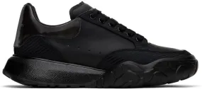 Alexander McQueen Black New Court Sneakers