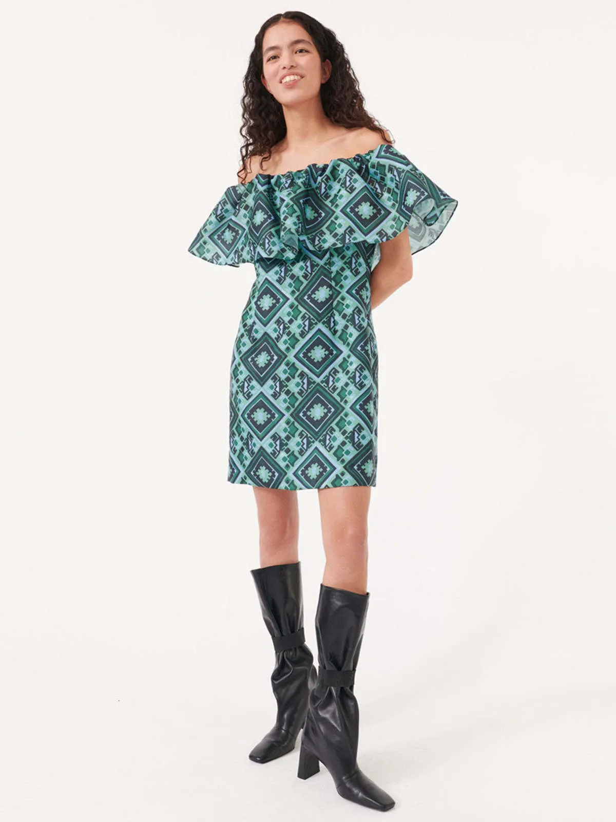 Alice Dress - green