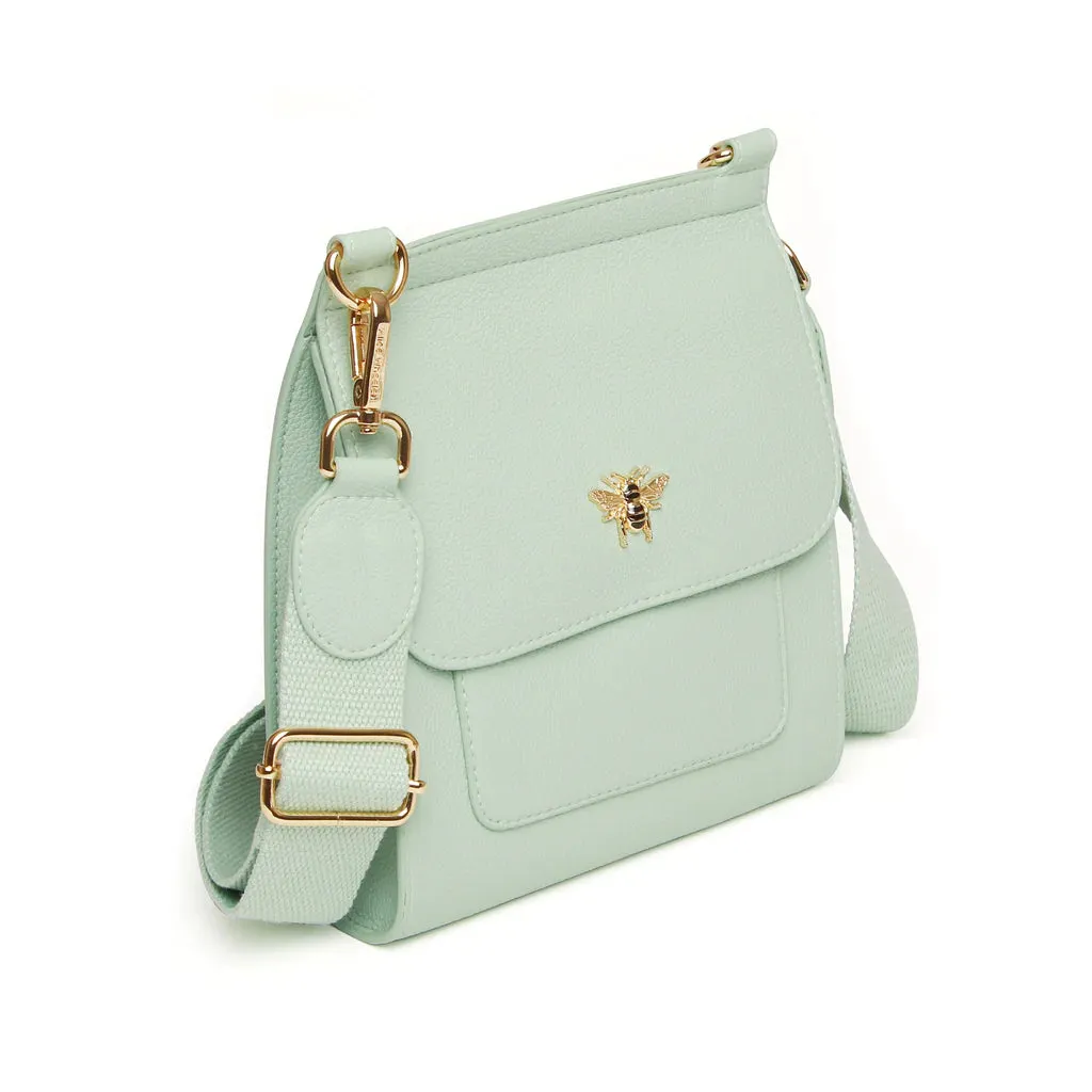 Alice Wheeler Bloomsbury Cross Body Bag Pastel Mint