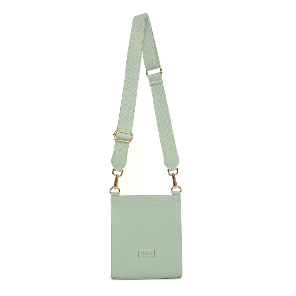 Alice Wheeler Bloomsbury Cross Body Bag Pastel Mint