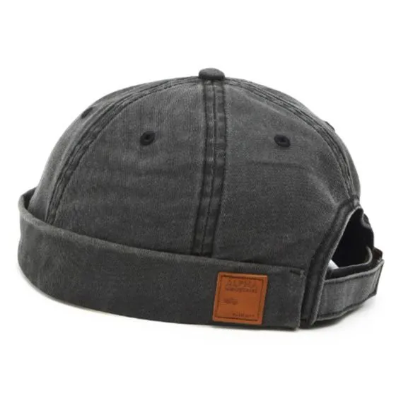 Alpha Industries Docker Hat Black 