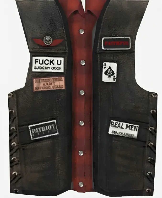 Angels Of Death Liberty Leather Vest