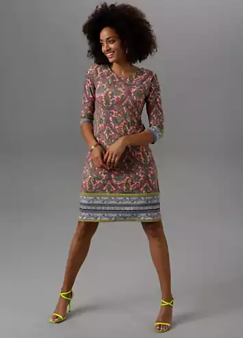 Aniston Selected Printed Tunic Dress | Grattan