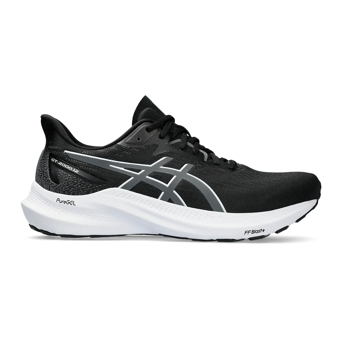 Asics GT 2000 12 - Black - Carrier Grey