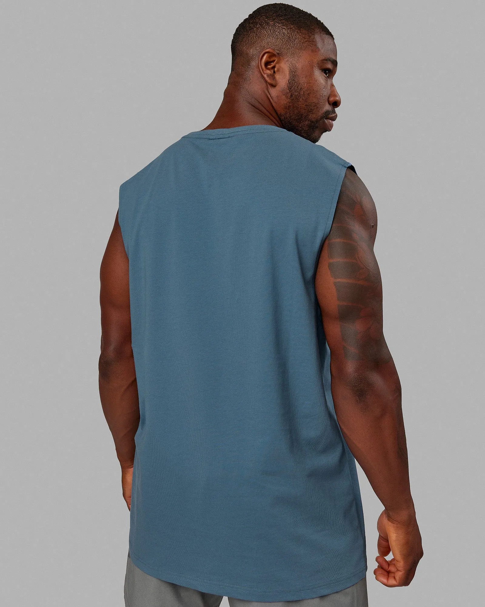 Base FLXCotton Tank - Elemental Blue