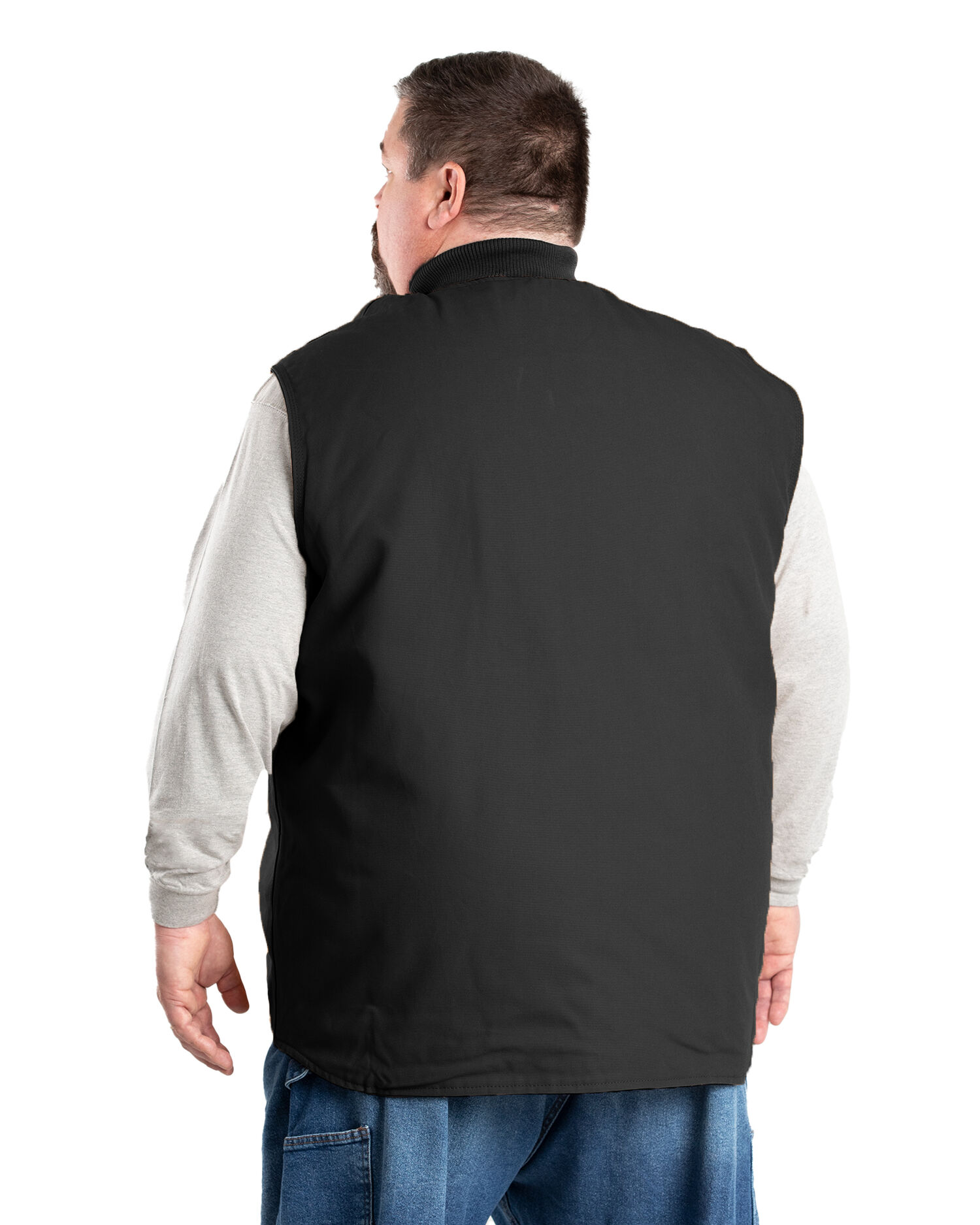 Berne Duck Workmans Vest in Black