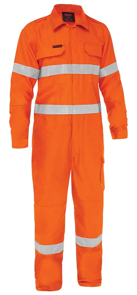 Bisley Workwear BC8478T Apex 185 - Taped Hi-Vis FR PPE2 - Vented Coverall - Orange - 77R