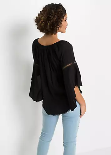 bonprix Appliqué Waterfall Tunic | Grattan