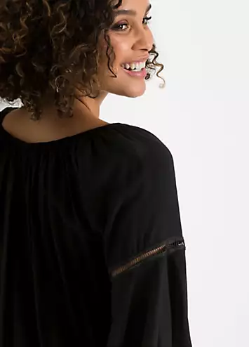 bonprix Appliqué Waterfall Tunic | Grattan