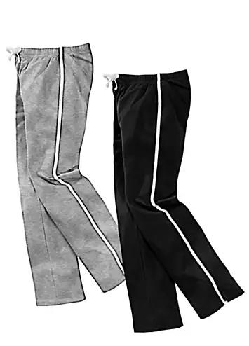 bonprix Pack of 2 Tracksuit Bottoms | Kaleidoscope