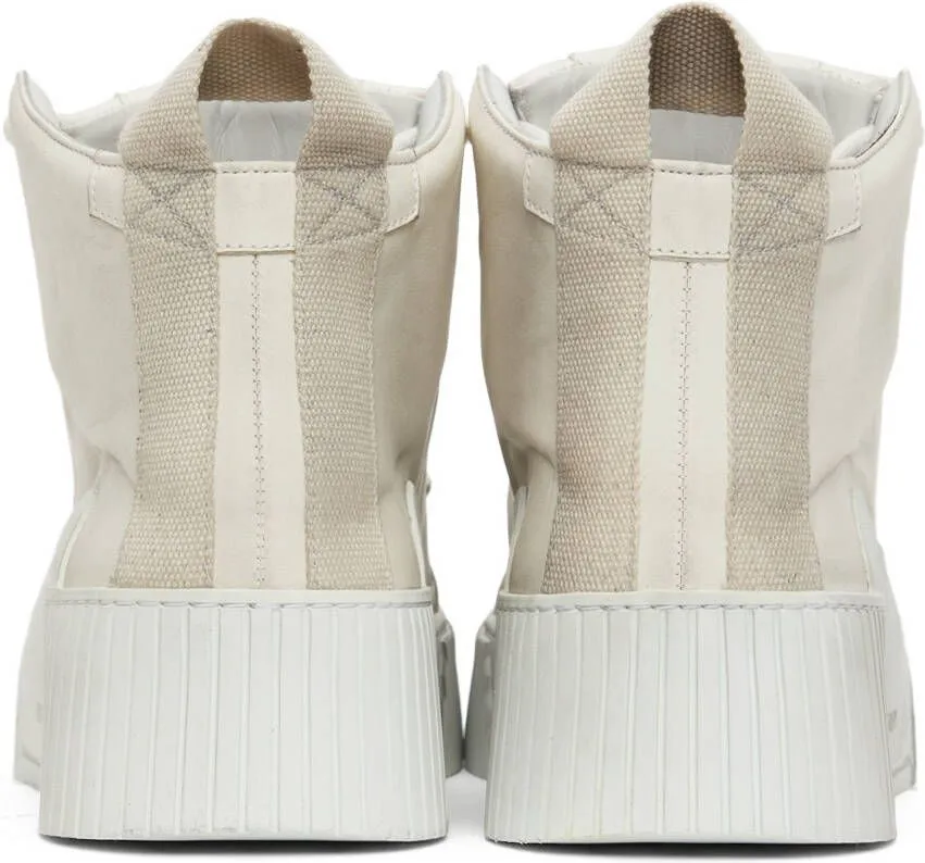 Boris Bidjan Saberi Off-White High Bamba 1.1 Sneakers