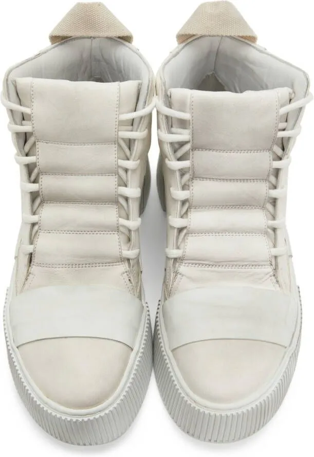 Boris Bidjan Saberi Off-White High Bamba 1.1 Sneakers