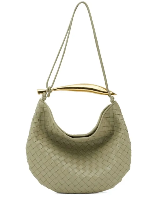 Bottega Veneta   Medium Sardine leather shoulder bag 