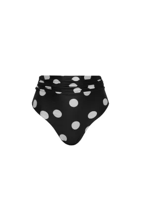 Bottom De Bikini Leo Black Dots