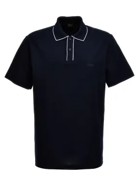 Brioni    Brioni Logo Embroidery Polo Shirt