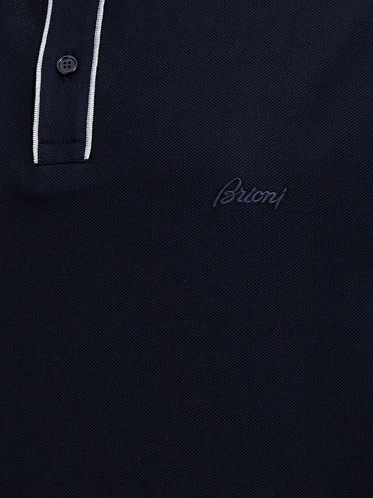 Brioni    Brioni Logo Embroidery Polo Shirt