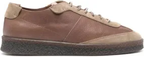 Buttero Crespo leather sneakers Brown