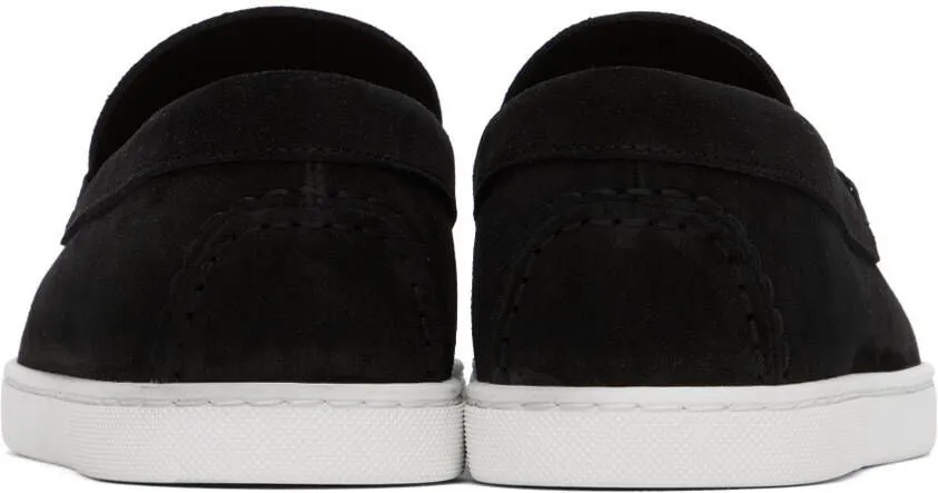 Christian Louboutin Black Varsiboat Sneakers