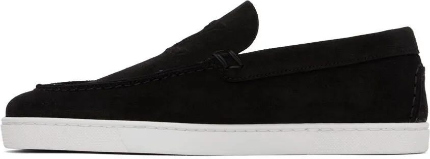 Christian Louboutin Black Varsiboat Sneakers