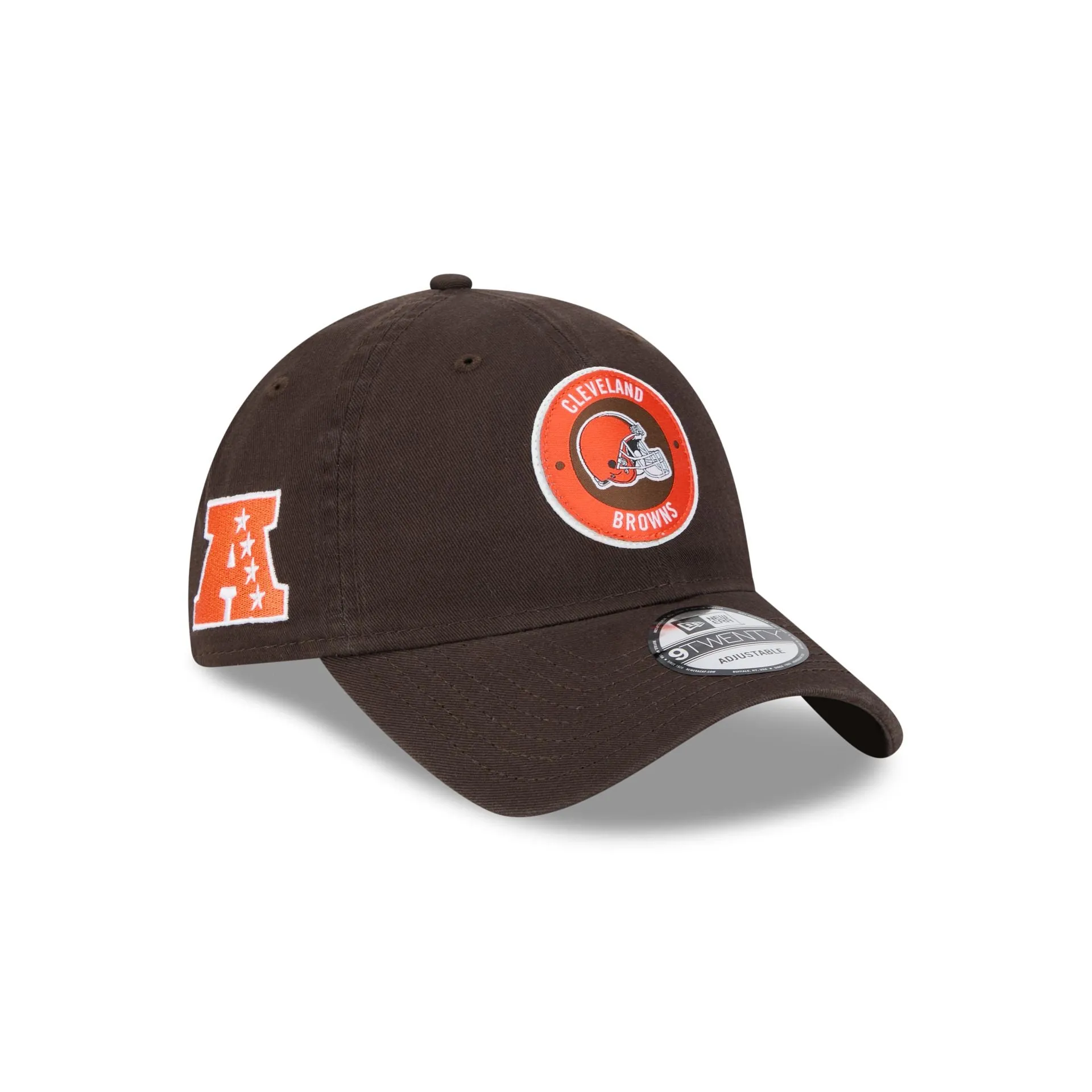 Cleveland Browns 2024 Sideline 9TWENTY Adjustable Hat