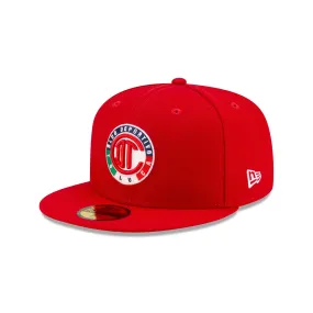 Club Deportivo Toluca Red 59FIFTY Fitted Hat