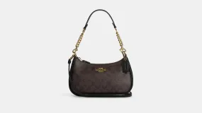 Coach Teri Shoulder Bag In Signature Canvas