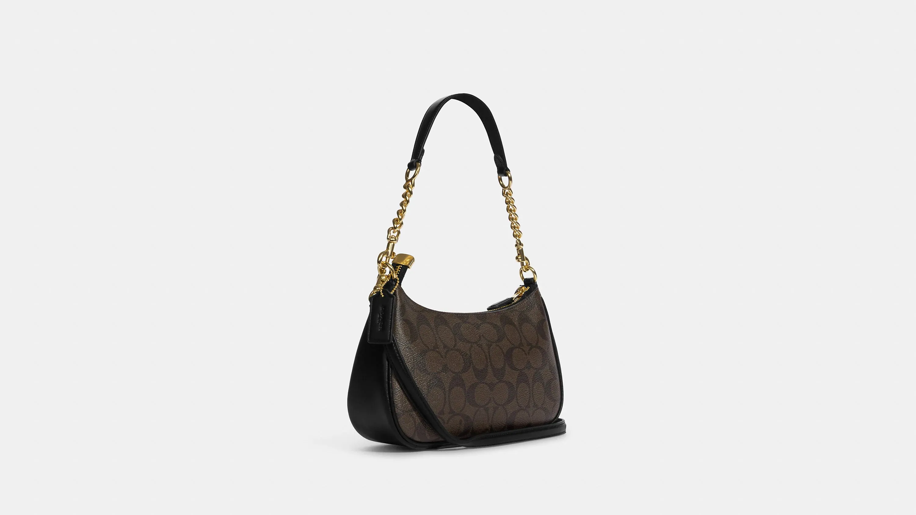 Coach Teri Shoulder Bag In Signature Canvas