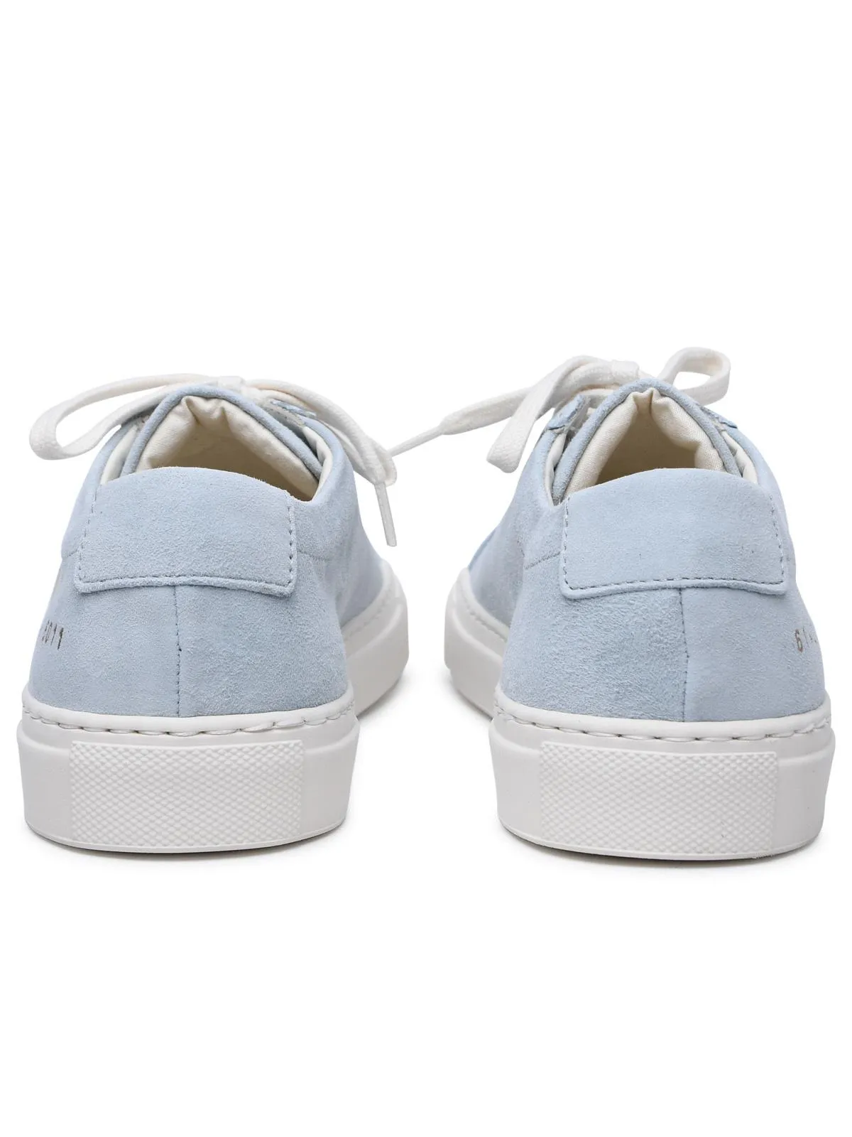 Common Projects    Common Projects 'Contrast Achilles' Baby Blue Suede Sneakers