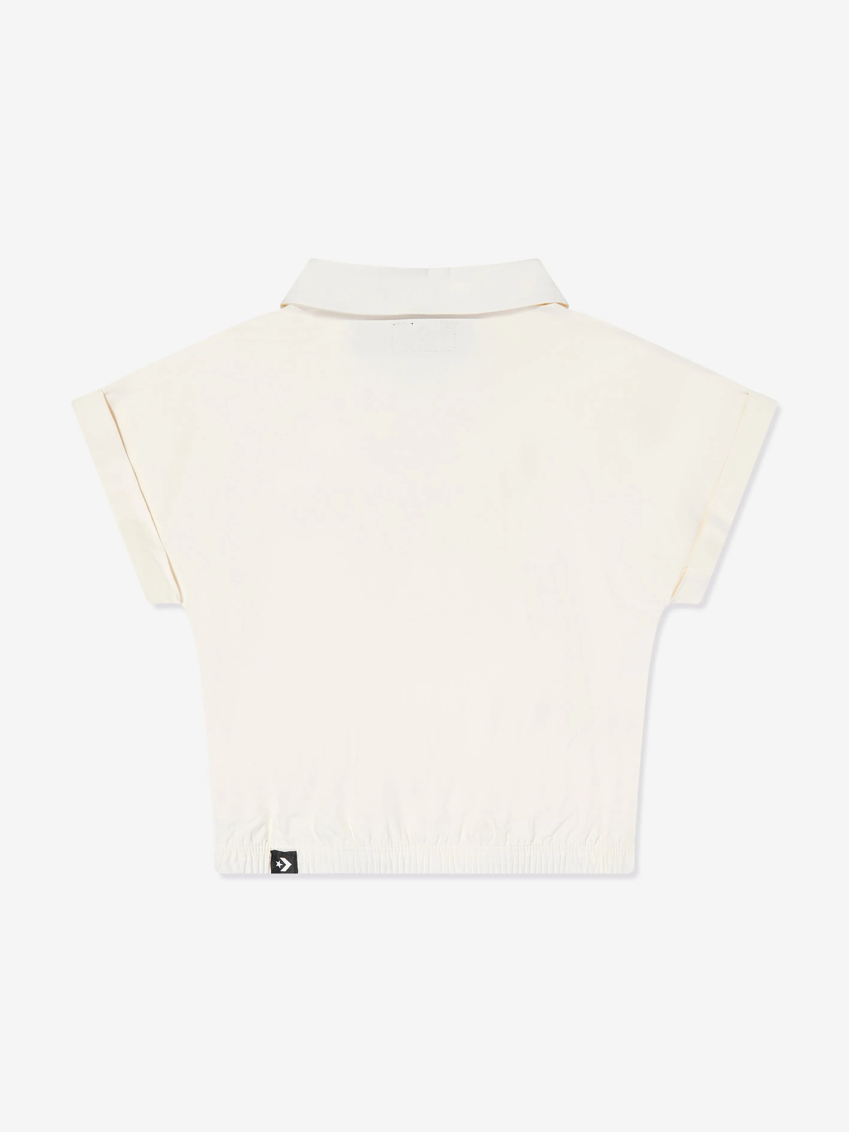 Converse Girls Dolman Pocket Woven Top in Ivory