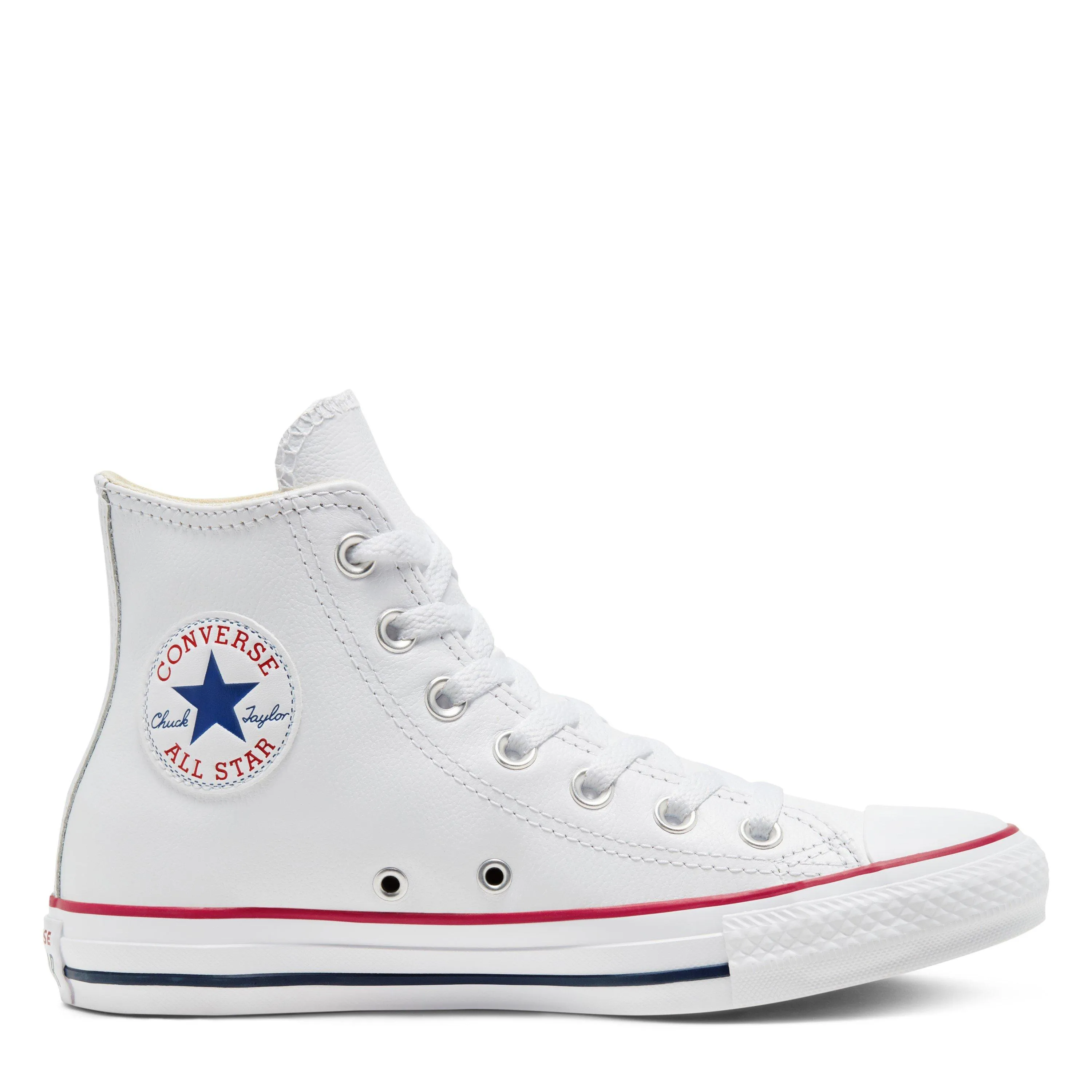 Converse Lifestyle Converse All Star Leather Hi Top Trainers