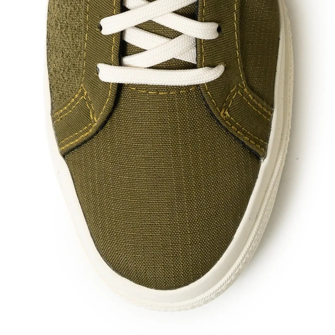 Converse Men One Star Ox (olive / dark moss / white)