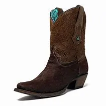 Corral Brown Cowhide Western Boot