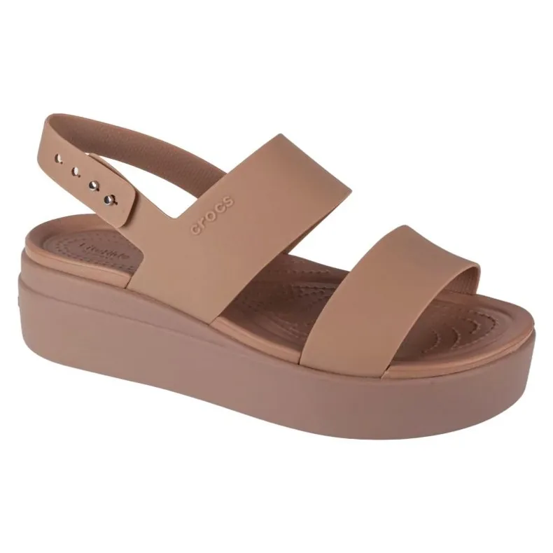 Crocs Brooklyn Low Wedge sandals 206453-2EL beige