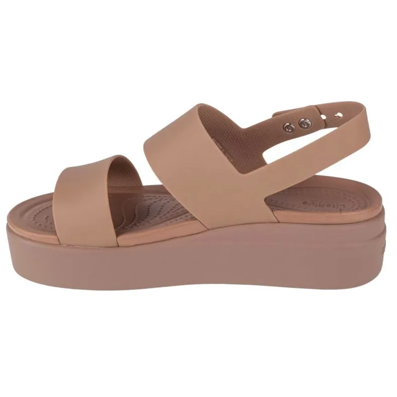 Crocs Brooklyn Low Wedge sandals 206453-2EL beige