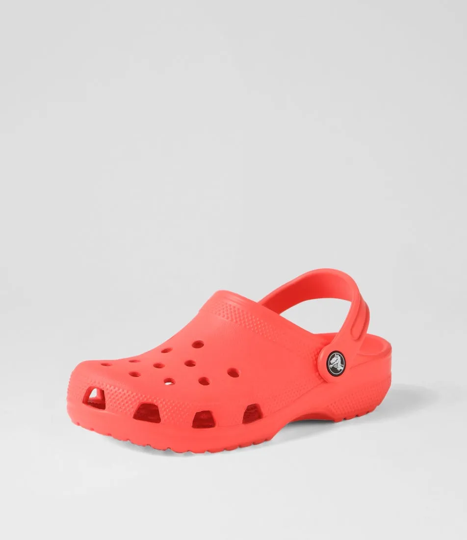 CROCS Classic Clog K Jnr Neon Watermelon Sandals