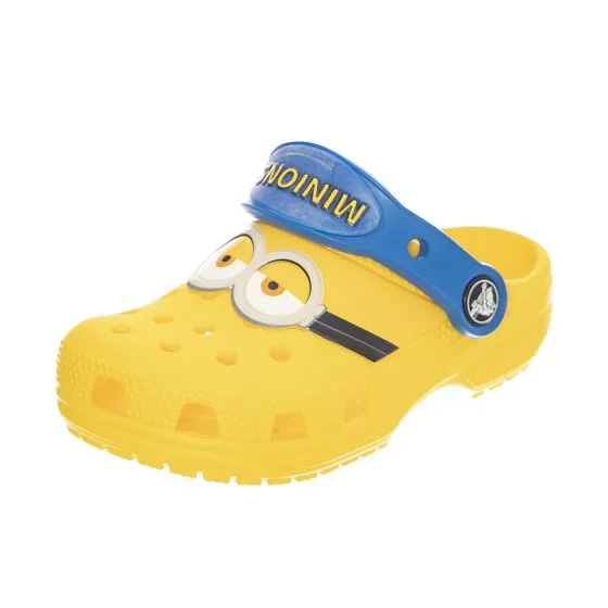 CROCS Toddlers FL Classic IAM Minions Clog Yellow Sandals