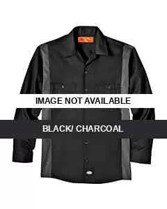 Dickies Workwear LL524 Unisex Industrial Color Block Long-Sleeve Shirt SKU: LL524