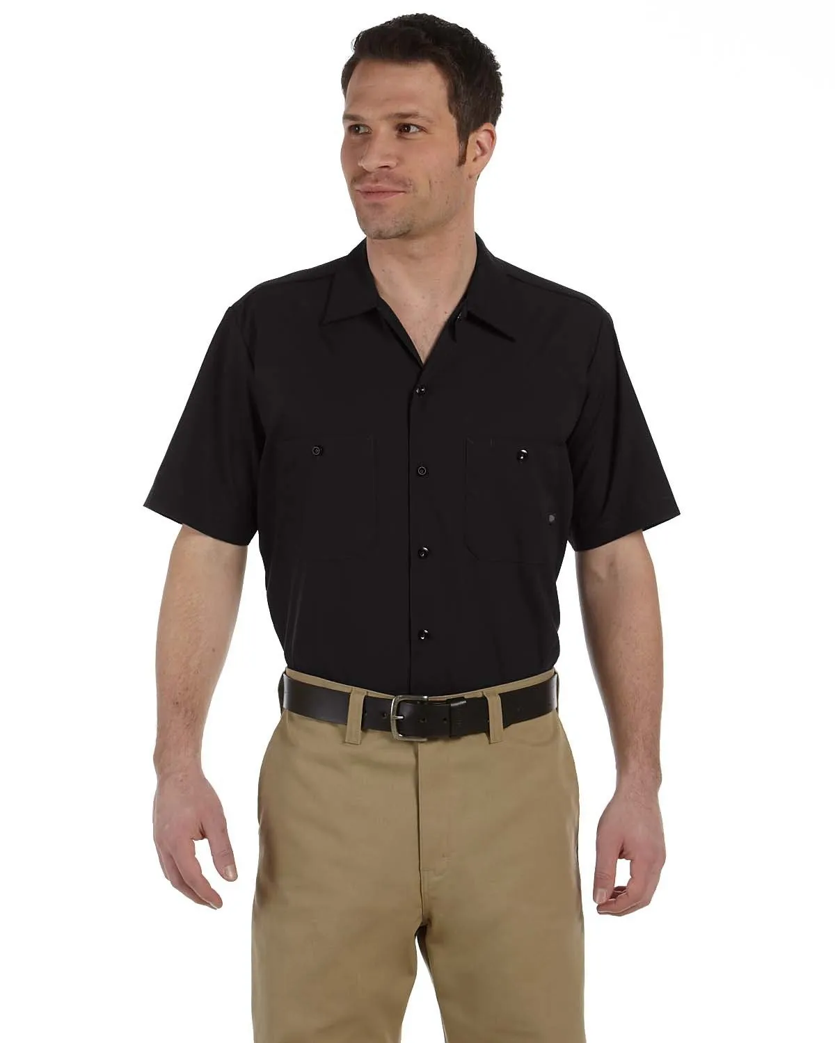 Dickies Workwear S535 Men's 4.25 oz. Industrial Short-Sleeve Work Shirt SKU: S535