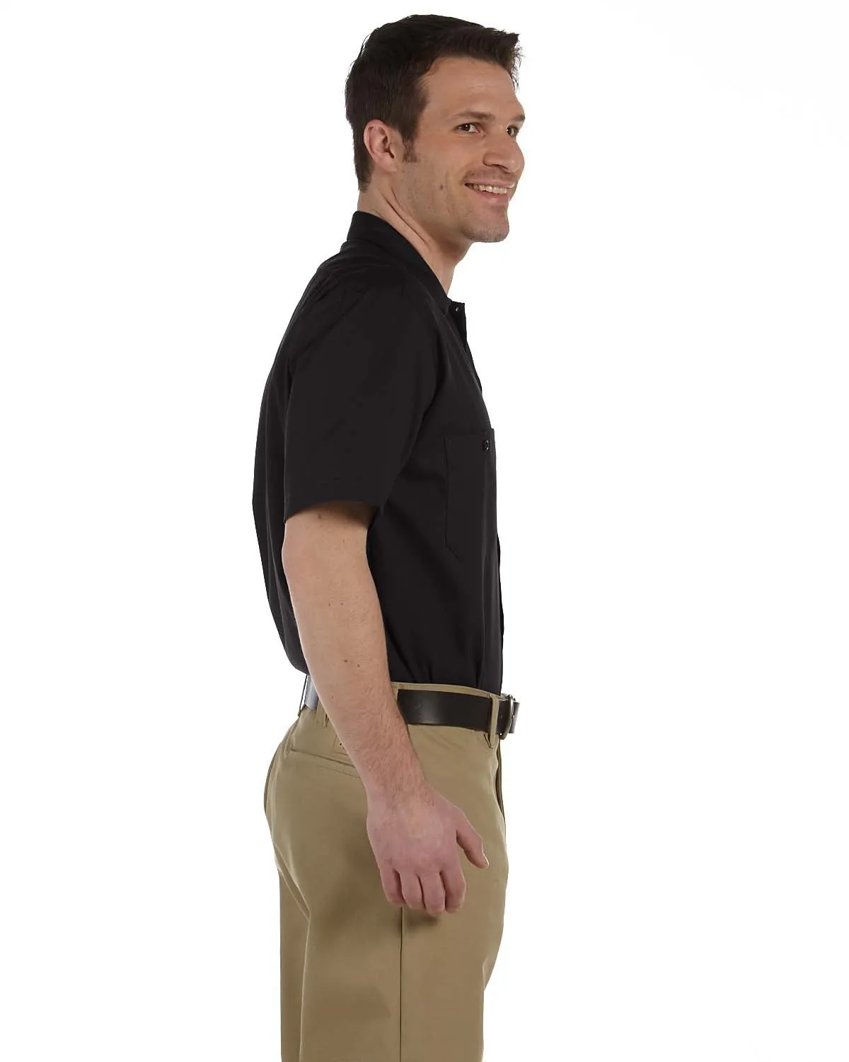 Dickies Workwear S535 Men's 4.25 oz. Industrial Short-Sleeve Work Shirt SKU: S535