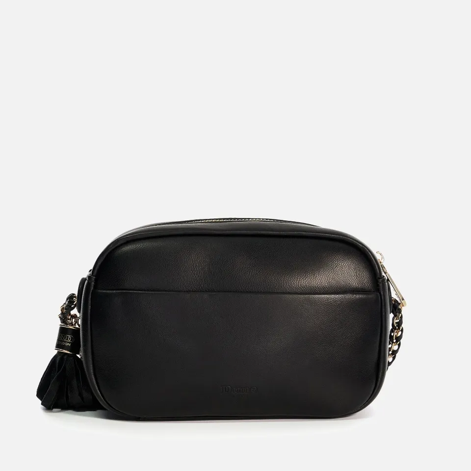 Dune Women's Chancery Leather Cross Body Bag - Black