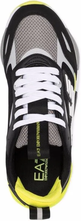 Ea7 Emporio Ar i side logo-print sneakers Black