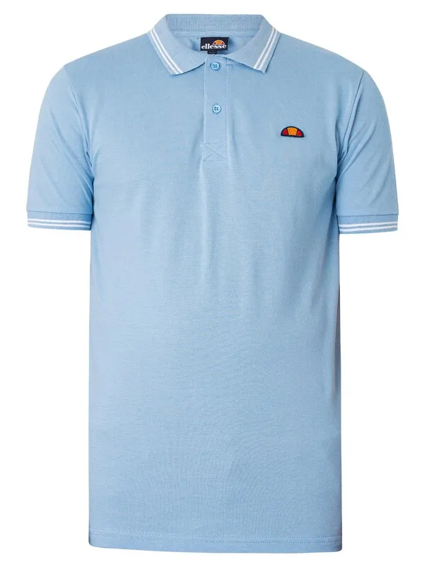 Ellesse Rookie Polo Shirt - Light Blue