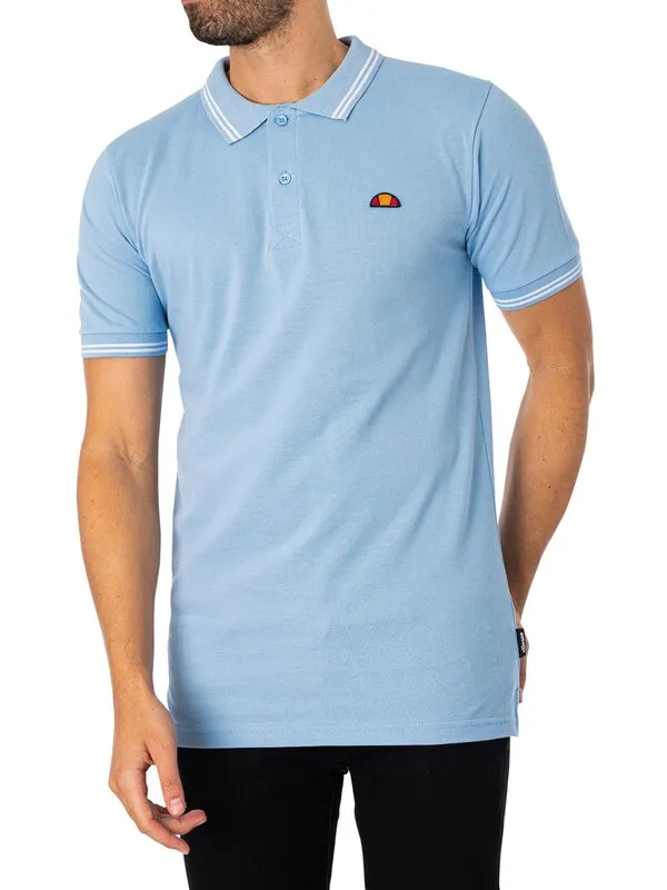 Ellesse Rookie Polo Shirt - Light Blue