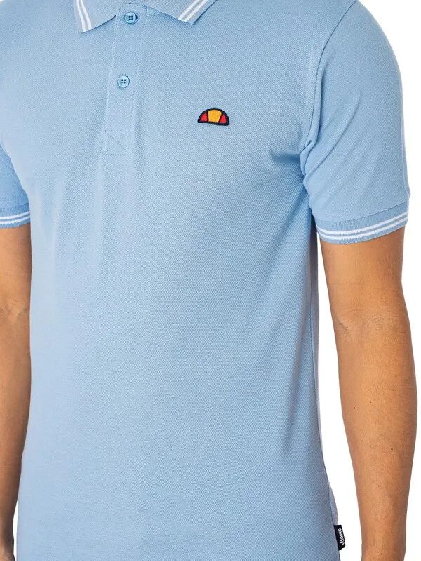 Ellesse Rookie Polo Shirt - Light Blue