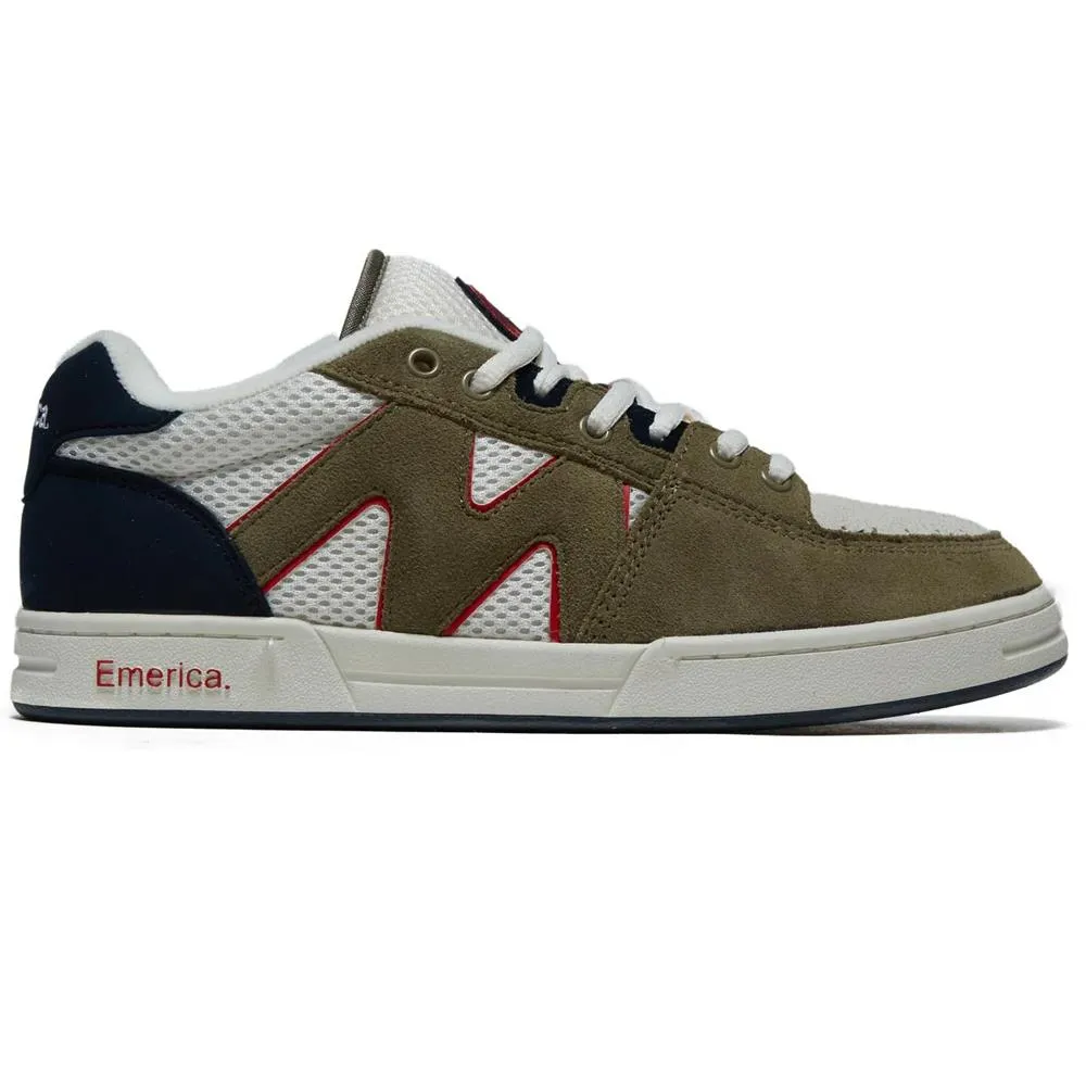 Emerica OG1 Olive Tan Skate Shoes